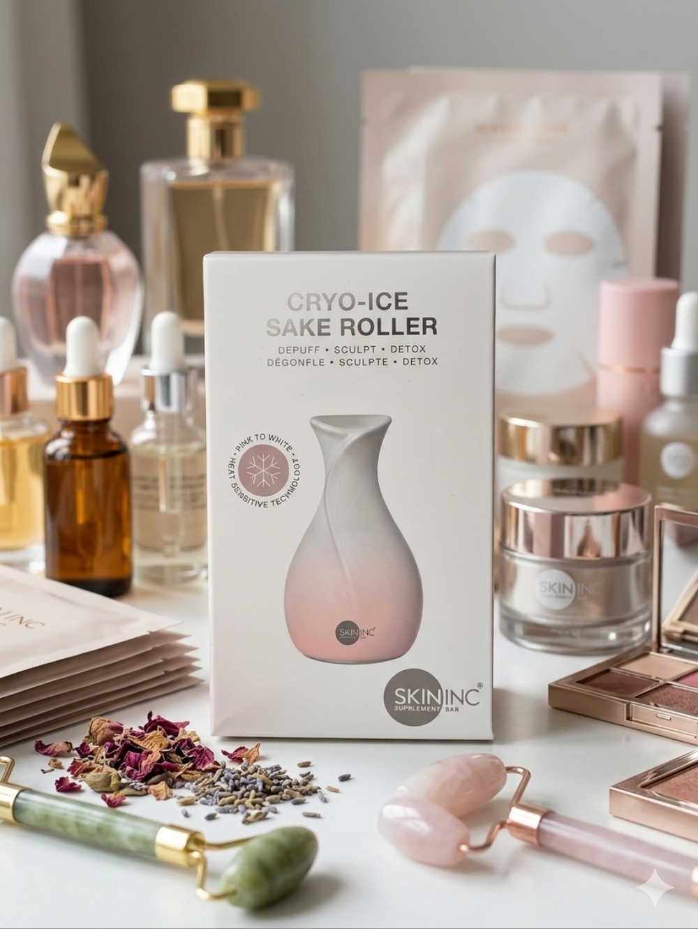 Cryo-Ice Sake Roller - Depuff, Sculpt, Detox